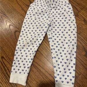 Roller Rabbit 2yr old blue heart pj bottoms
